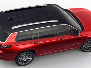 jeep grand cherokee l 2022 Modèle 3D