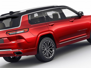 jeep grand cherokee l 2022 Modèle 3D
