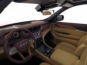 jeep grand cherokee l 2022 Modèle 3D