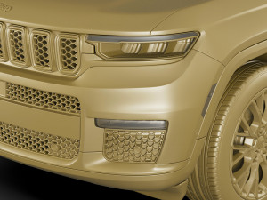 jeep grand cherokee l 2022 Modèle 3D
