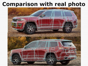 jeep grand cherokee l 2022 Modèle 3D