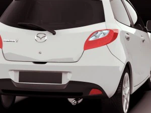 mazda 2 2011 3D Model
