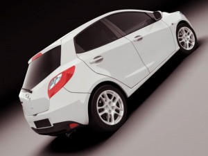 mazda 2 2011 3D Модель
