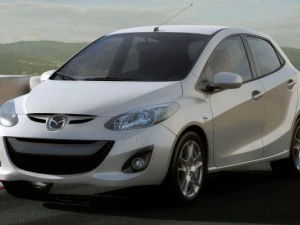 mazda 2 2011 3D Model