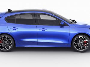 focus hatchback 2022 Modello 3D