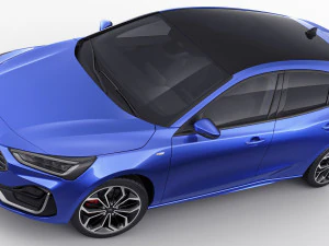 focus hatchback 2022 3D Model