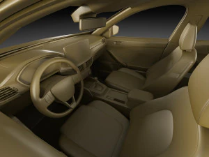 focus hatchback 2022 3D Model