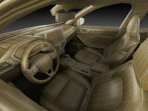focus hatchback 2022 3D Model