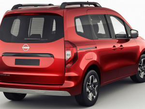 nissan townstar combi Modello 3D