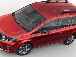 nissan townstar combi Modello 3D