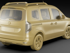 nissan townstar combi Modello 3D