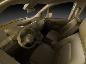 nissan townstar combi Modello 3D