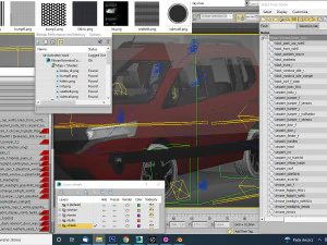 nissan townstar combi 3D Model