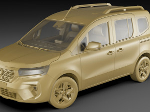 nissan townstar combi Modello 3D