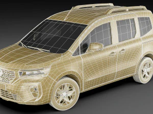 nissan townstar combi 3D Model