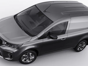 furgone Nissan Townstar e furgone ev Modello 3D