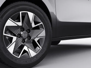 furgone Nissan Townstar e furgone ev Modello 3D