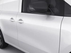 furgone Nissan Townstar e furgone ev Modello 3D