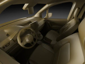 furgone Nissan Townstar e furgone ev Modello 3D