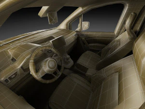 furgone Nissan Townstar e furgone ev Modello 3D