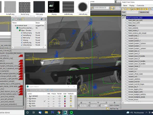furgone Nissan Townstar e furgone ev Modello 3D
