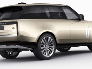 Land Rover Range Rover 2022 Model 3D