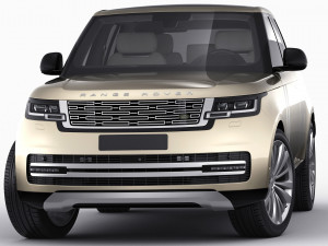 Land Rover Range Rover 2022 Model 3D