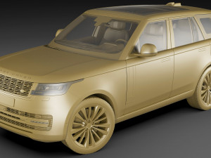 Land Rover Range Rover 2022 Model 3D