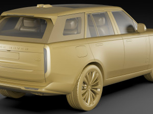 Land Rover Range Rover 2022 Model 3D