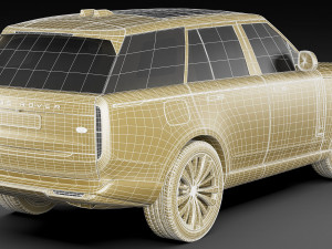 Land Rover Range Rover 2022 Model 3D