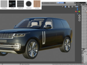 Land Rover Range Rover 2022 Model 3D
