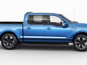 Electric Pickup F-150 2022 Lightning 3D Model