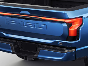 Electric Pickup F-150 2022 Lightning 3D 模型