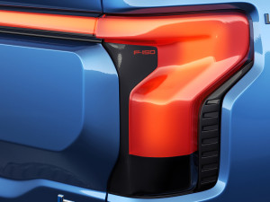Electric Pickup F-150 2022 Lightning 3D 模型