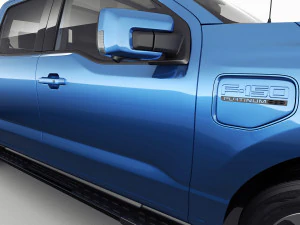Electric Pickup F-150 2022 Lightning 3D Model