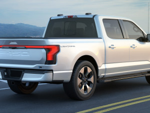 Electric Pickup F-150 2022 Lightning 3D 模型