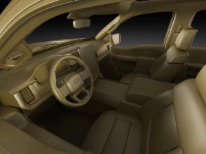 Electric Pickup F-150 2022 Lightning 3D Model