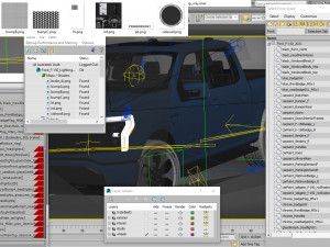Electric Pickup F-150 2022 Lightning 3D 模型