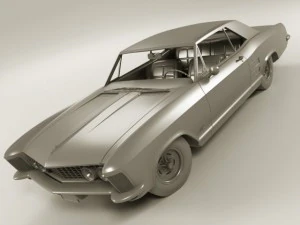 buick riviera 1963 3D Model