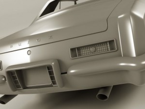 buick riviera 1963 Modelo 3D
