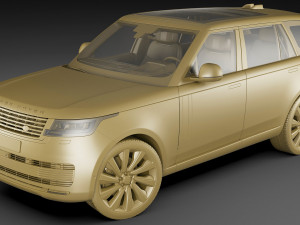 Land Rover Range Rover SV LWB 2022 3D Model