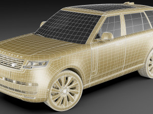 Land Rover Range Rover SV LWB 2022 3D Model