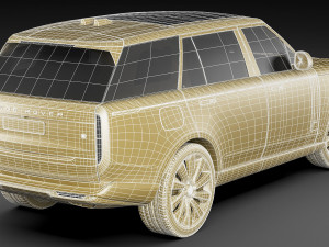 Land Rover Range Rover SV LWB 2022 3D Model