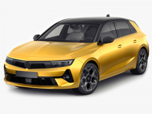 Opel Astra 2022 3D Models