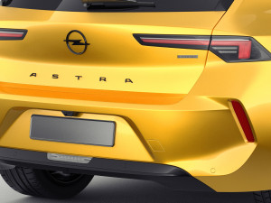Opel Astra 2022 3Dモデル