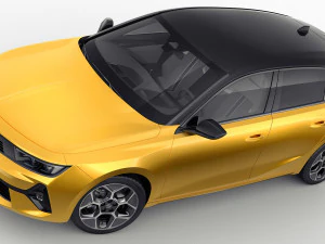 Opel Astra 2022 3D Model