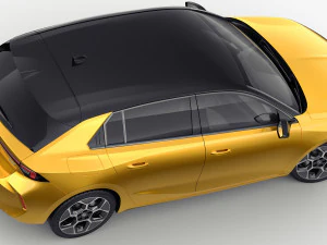 Opel Astra 2022 3D Model