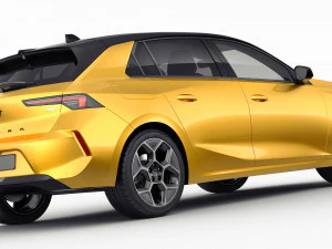 Opel Astra 2022 3D Model