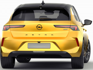 Opel Astra 2022 3Dモデル