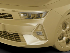 Opel Astra 2022 3D Model